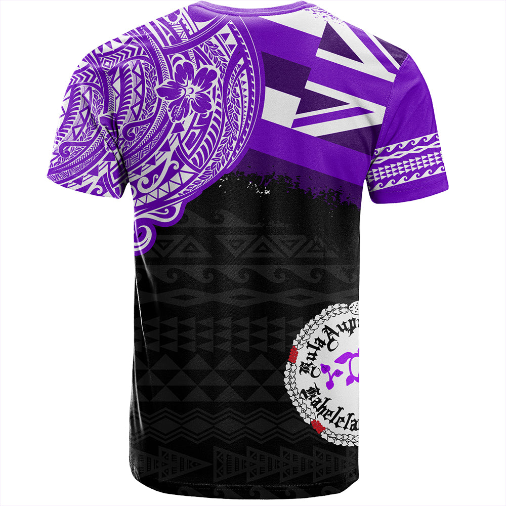 Hawaii T-Shirt Ni'ihau High and Elementary School With Crest Style