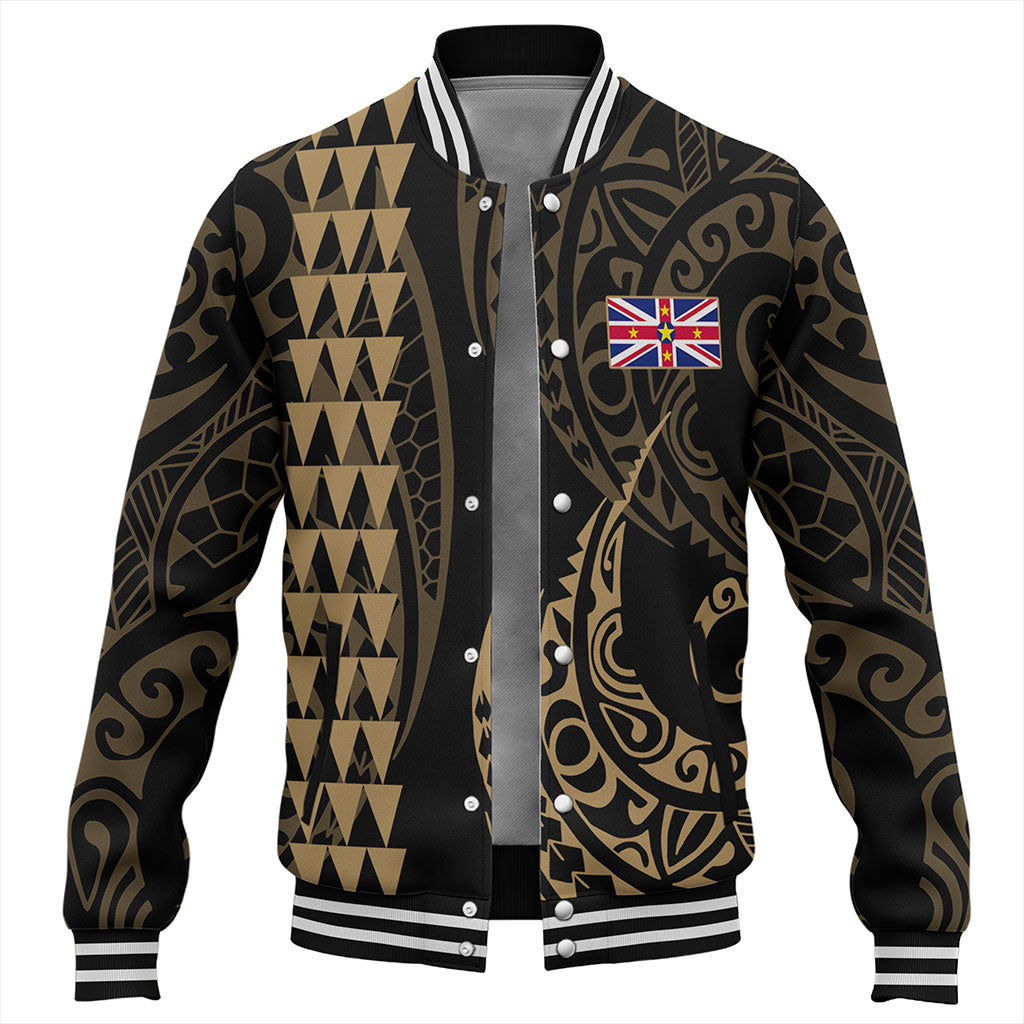 Niue Baseball Jacket Kakau Style Ver.1