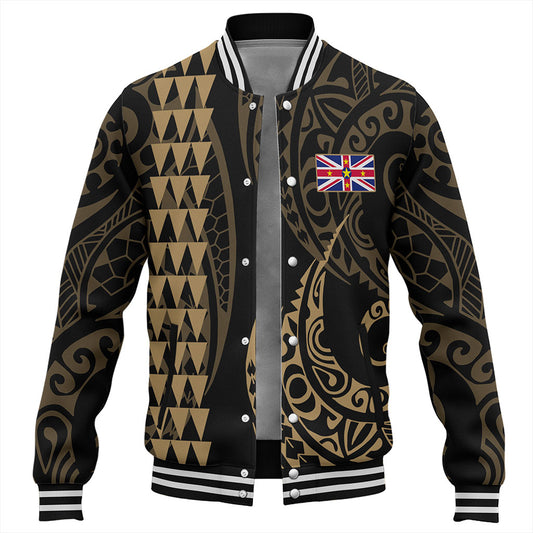 Niue Baseball Jacket Kakau Style Ver.1