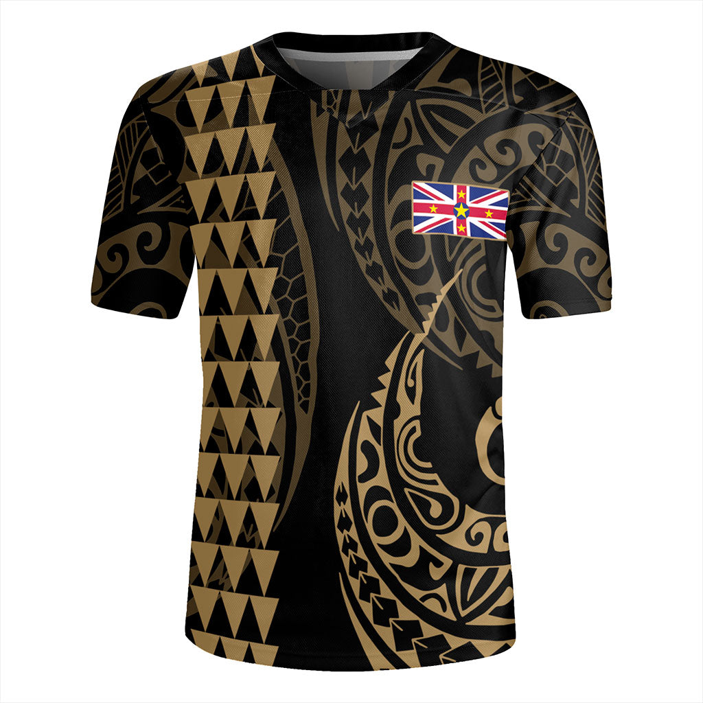 Niue Rugby Jersey Kakau Style Ver.1