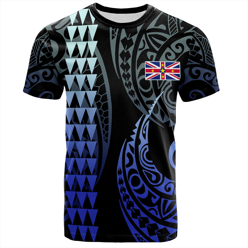 Niue T-Shirt Kakau Style