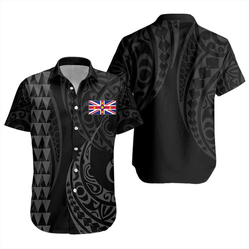Niue Short Sleeve Shirt Kakau Style