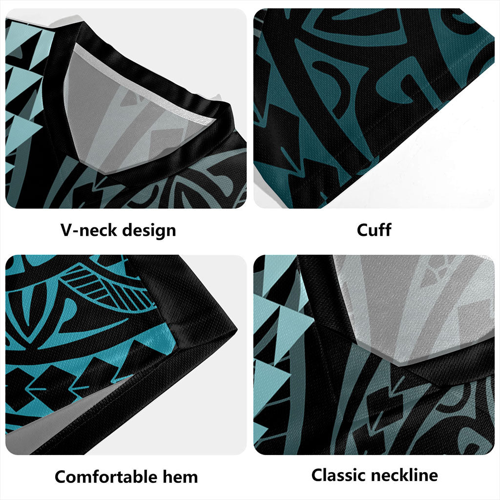 Niue Rugby Jersey Kakau Style Ver.1