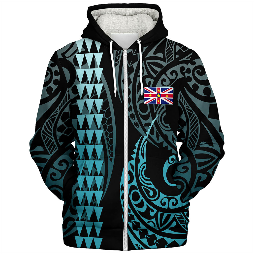 Niue Sherpa Hoodie Kakau Style Ver.1