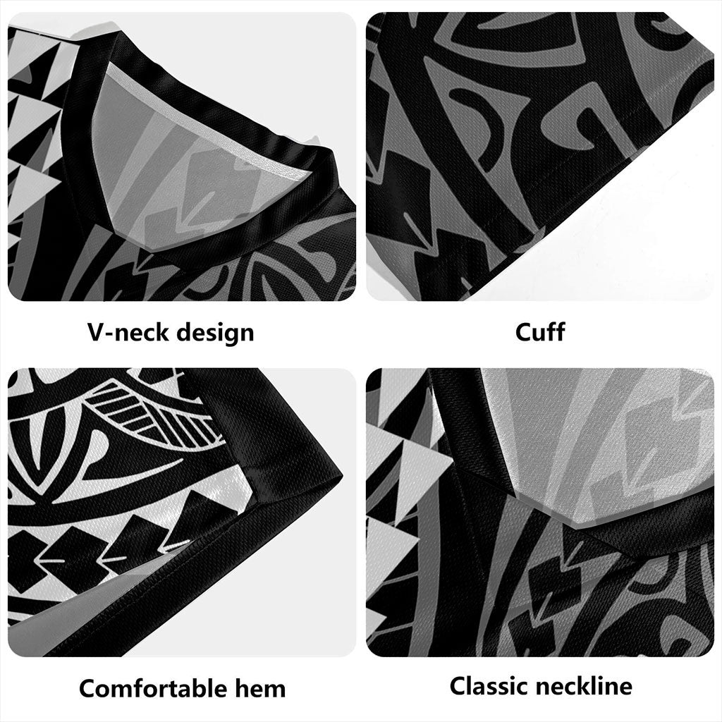 Niue Rugby Jersey Kakau Style Ver.1