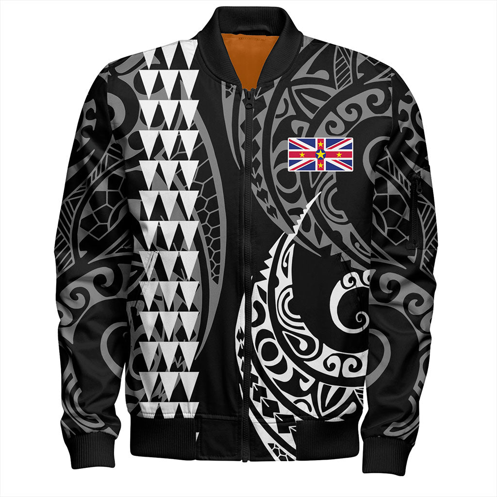 Niue Bomber Jacket Kakau Style Ver.1