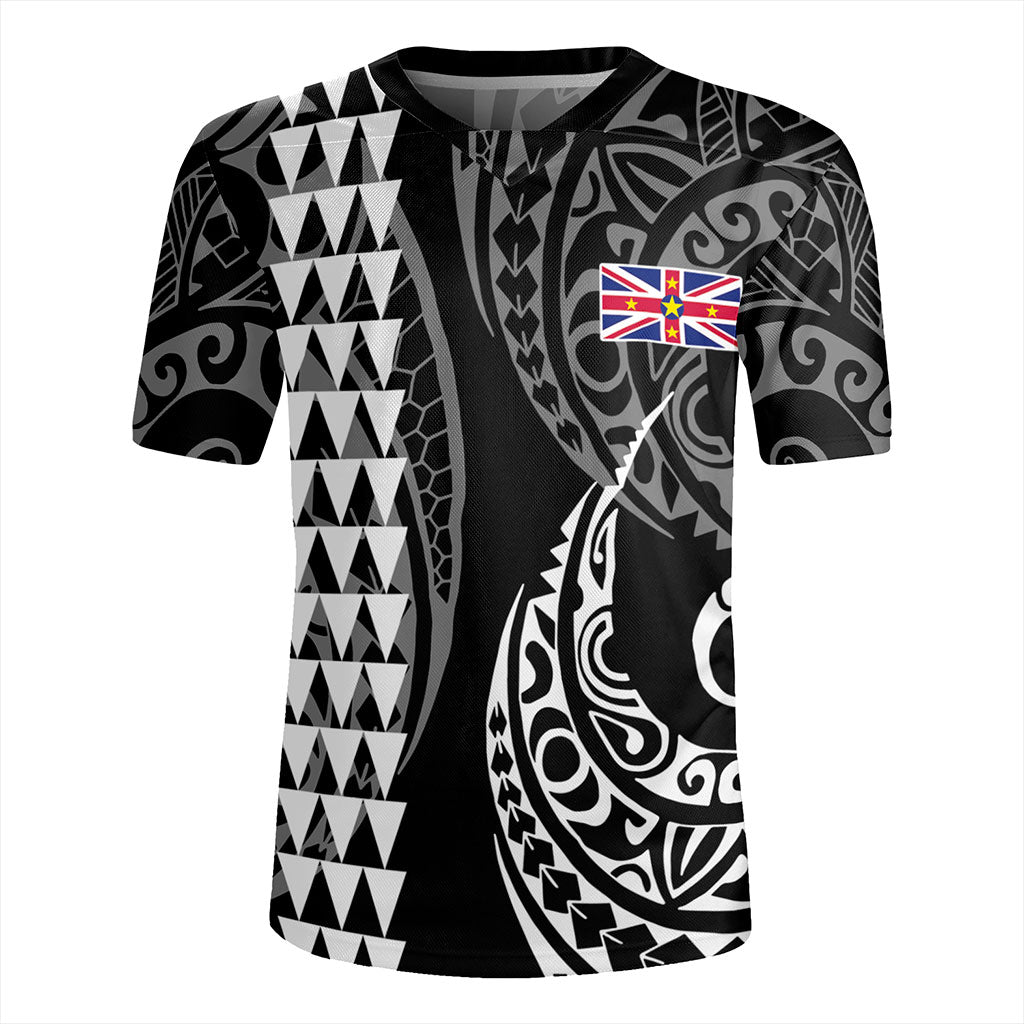 Niue Rugby Jersey Kakau Style Ver.1