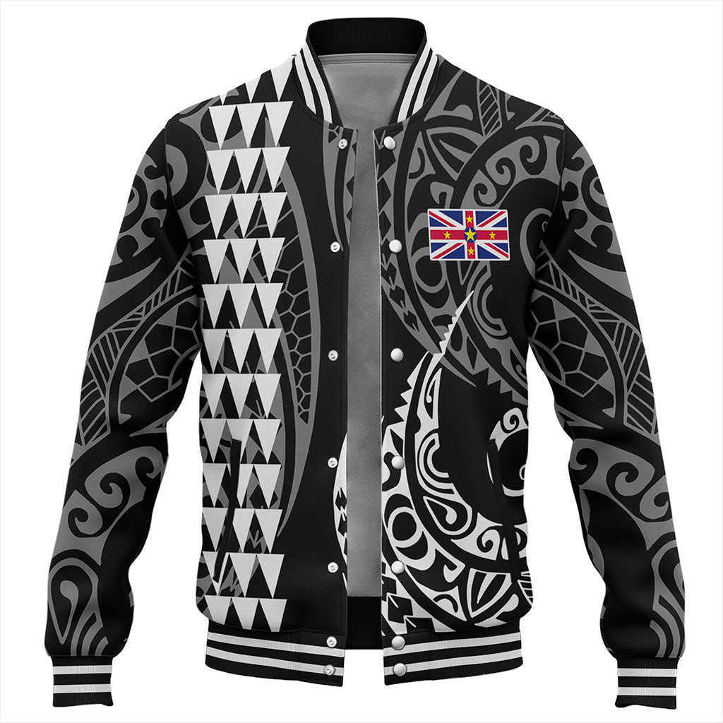 Niue Baseball Jacket Kakau Style Ver.1