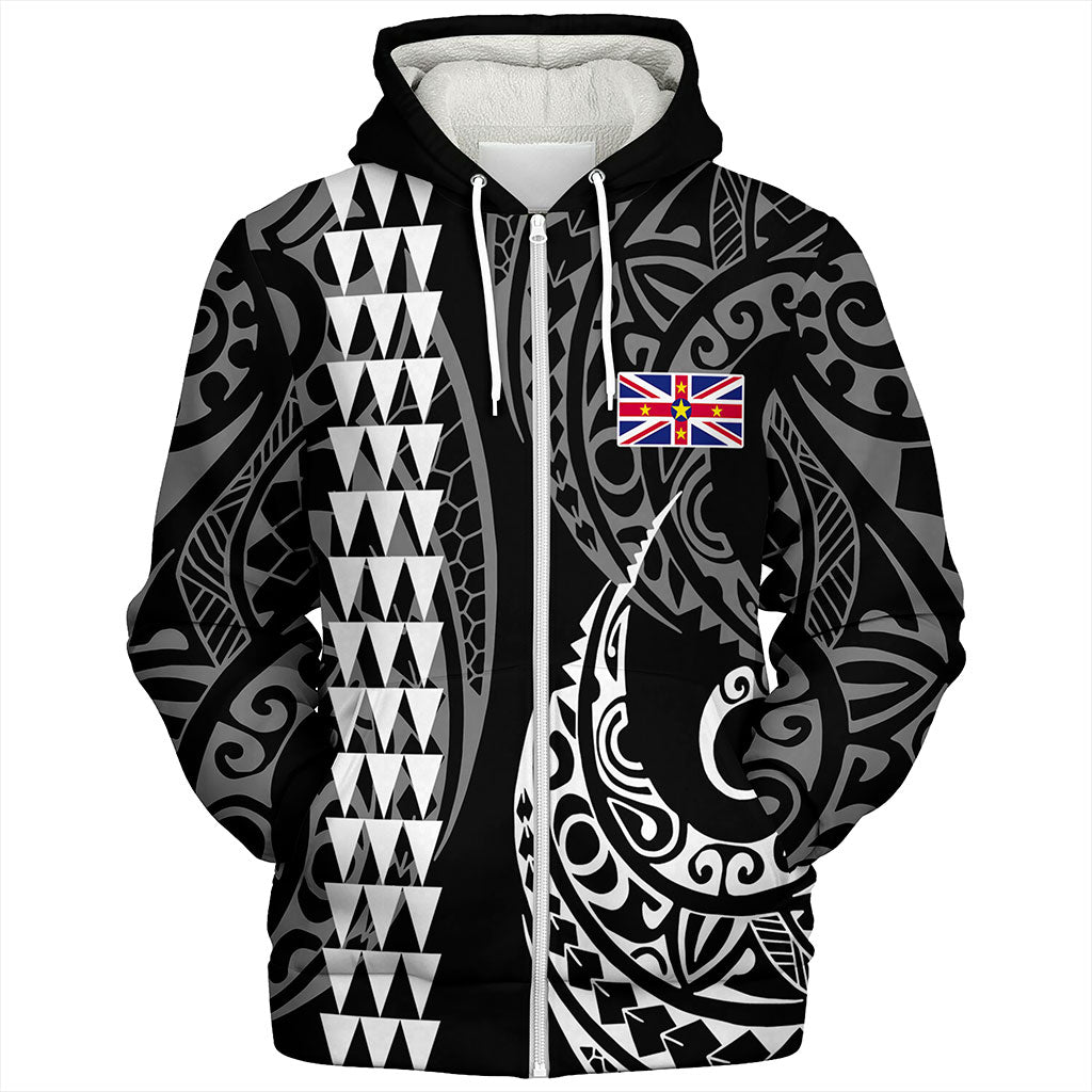 Niue Sherpa Hoodie Kakau Style Ver.1