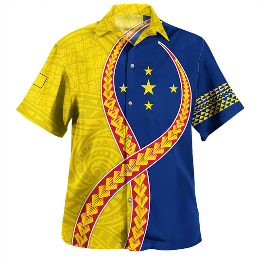 Niue Hawaiian Shirt Tribal Polynesian In My Heart