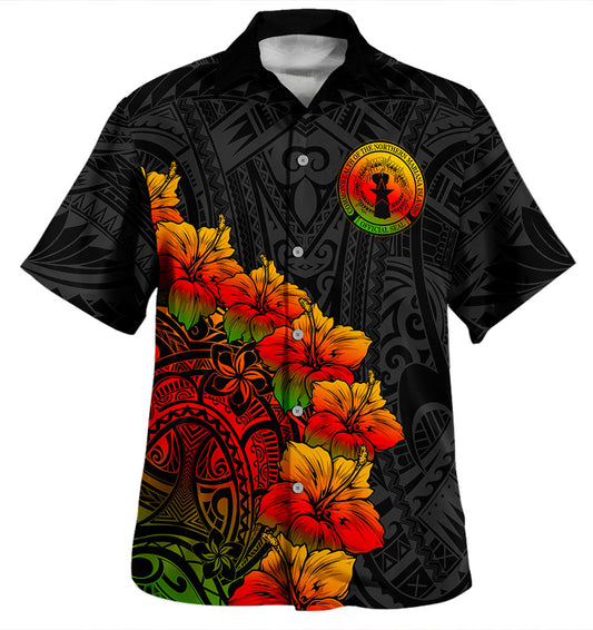 Chuuk State Hawaiian Shirt Style Tropical
