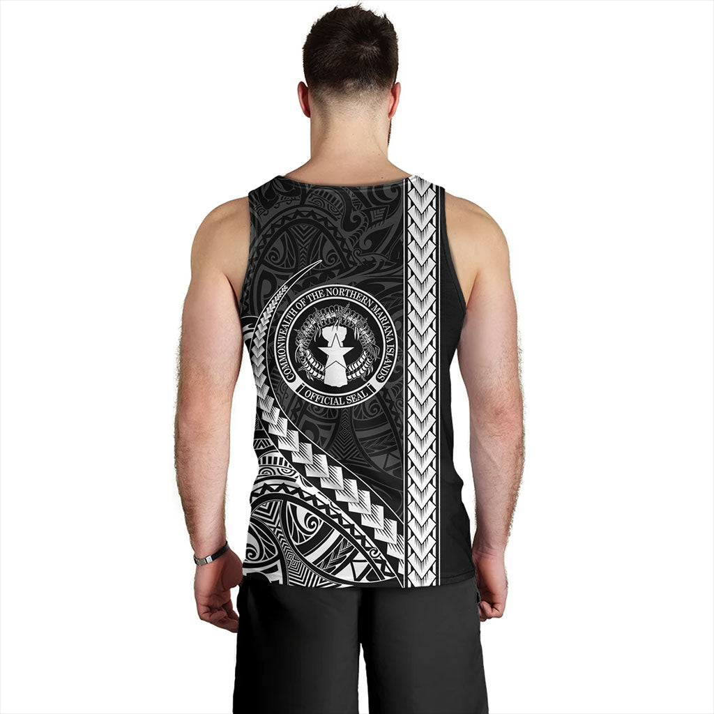 Northern Mariana Islands Tank Top Tribal Micronesian Coat Of Arms