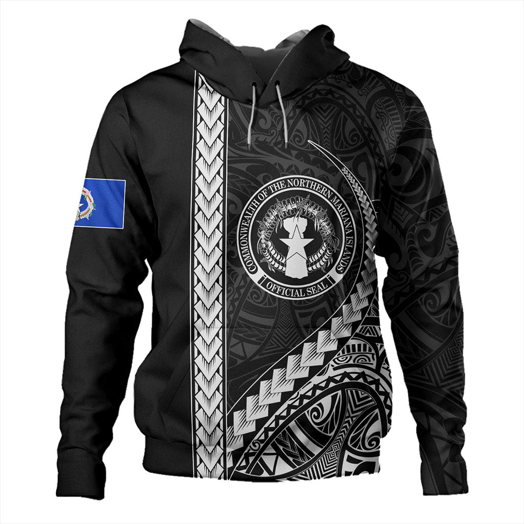 Northern Mariana Islands Hoodie Tribal Micronesian Coat Of Arms