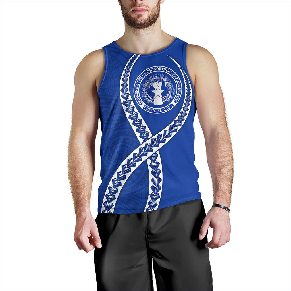 Northern Mariana Islands Tank Top Tribal Polynesian In My Heart