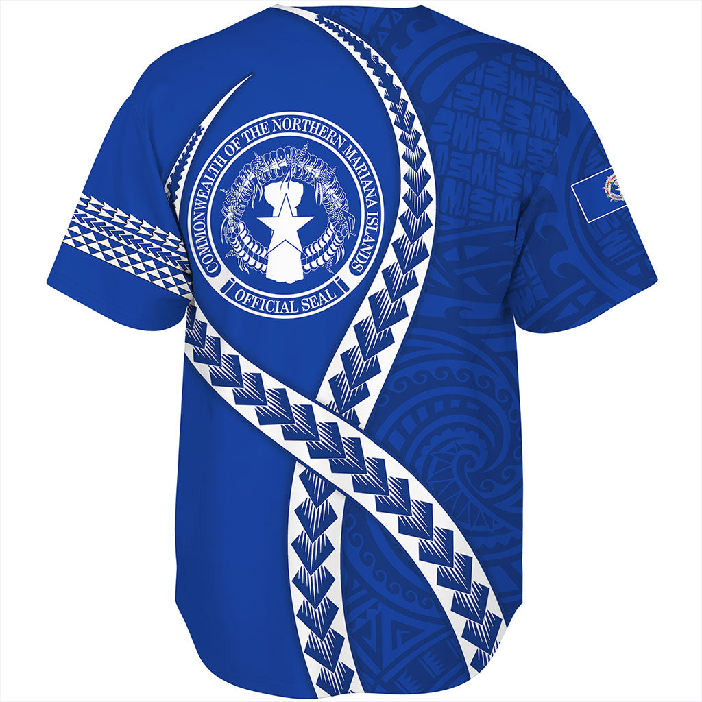 Northern Mariana Islands Baseball Shirt Tribal Polynesian In My Heart