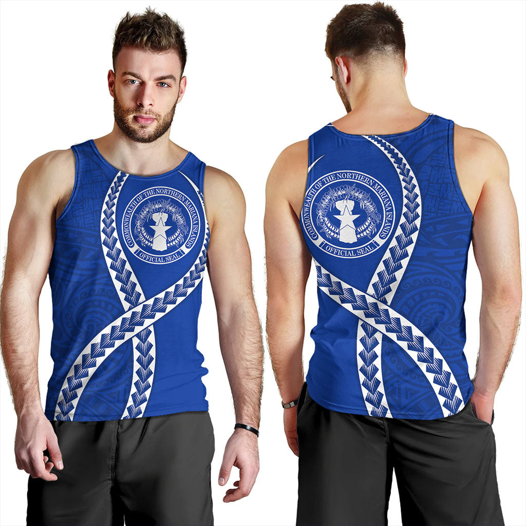 Northern Mariana Islands Tank Top Tribal Polynesian In My Heart