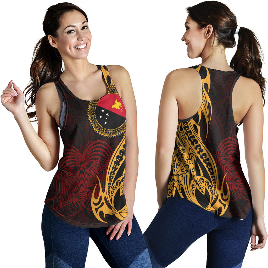 Papua New Guinea Women Tank PNG Tribal Tattoo Symbols