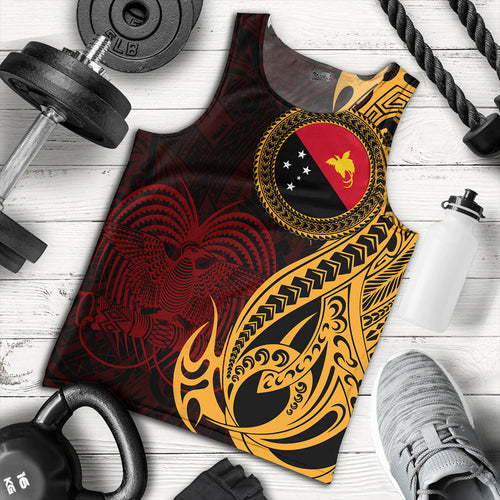 Papua New Guinea Tank Top PNG Tribal Tattoo Symbols