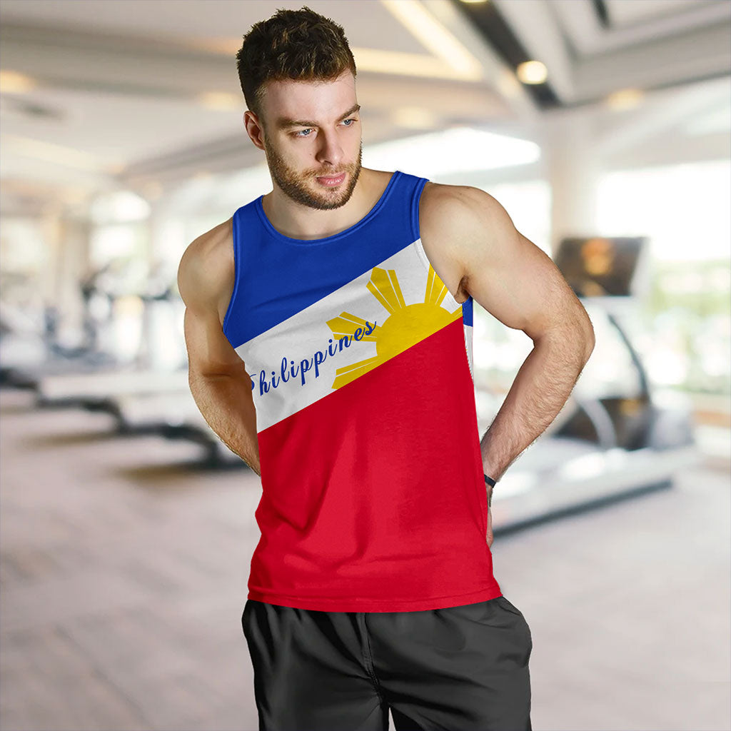 Philippines Filipinos Tank Top Flag Sun Style