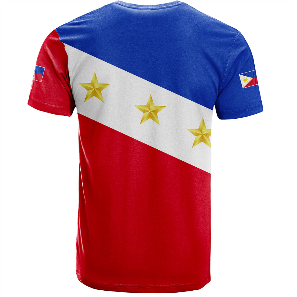 Philippines Filipinos T-Shirt Flag Sun Style