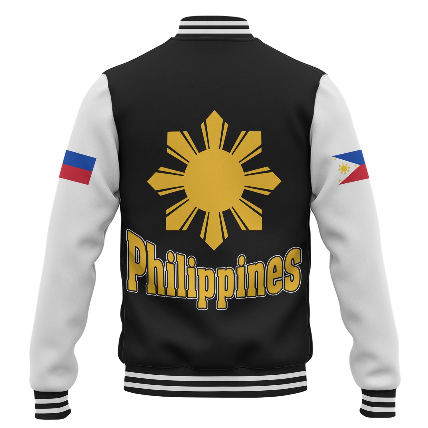 Philippines Filipinos Baseball Jacket Letters Style