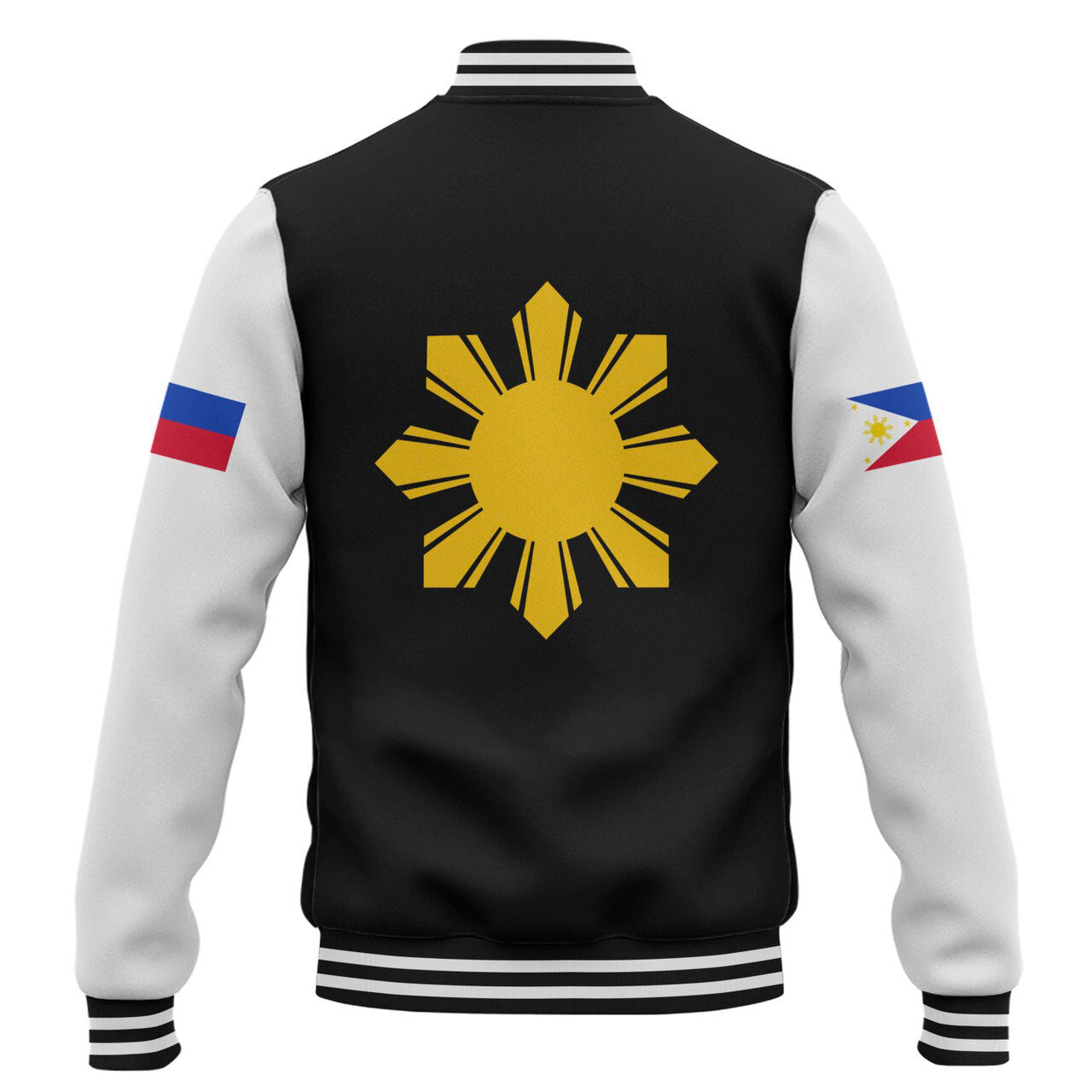 Philippines Filipinos Baseball Jacket Letters Style Ver.1