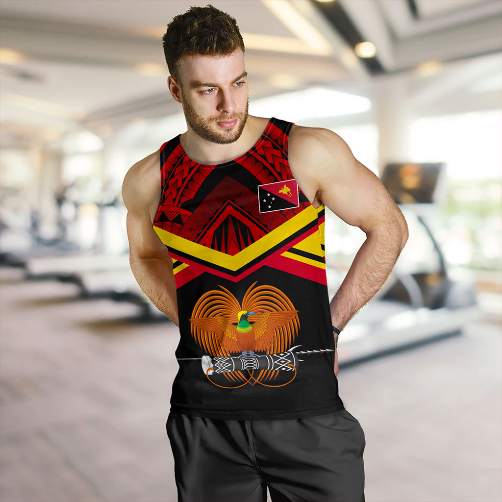 Papua New Guinea Tank Top Tribal Melanesia Special Style
