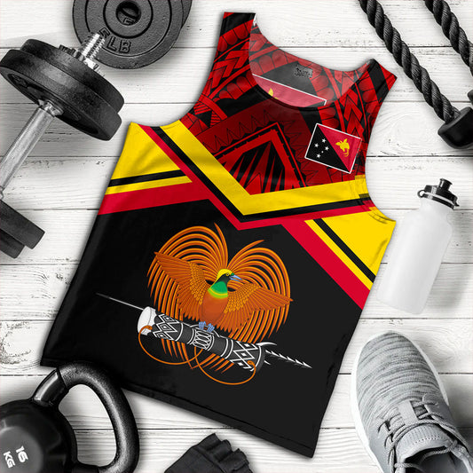 Papua New Guinea Tank Top Tribal Melanesia Special Style