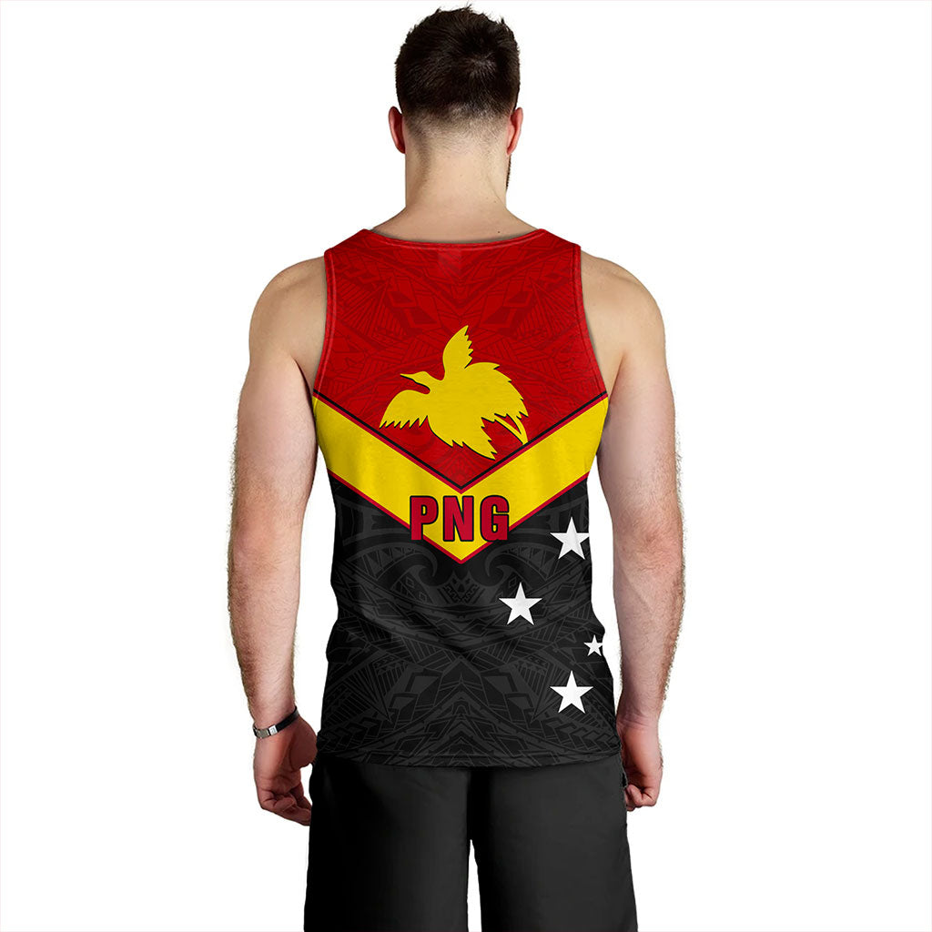 Papua New Guinea Tank Top PNG Tribal Melanesia Sport Style