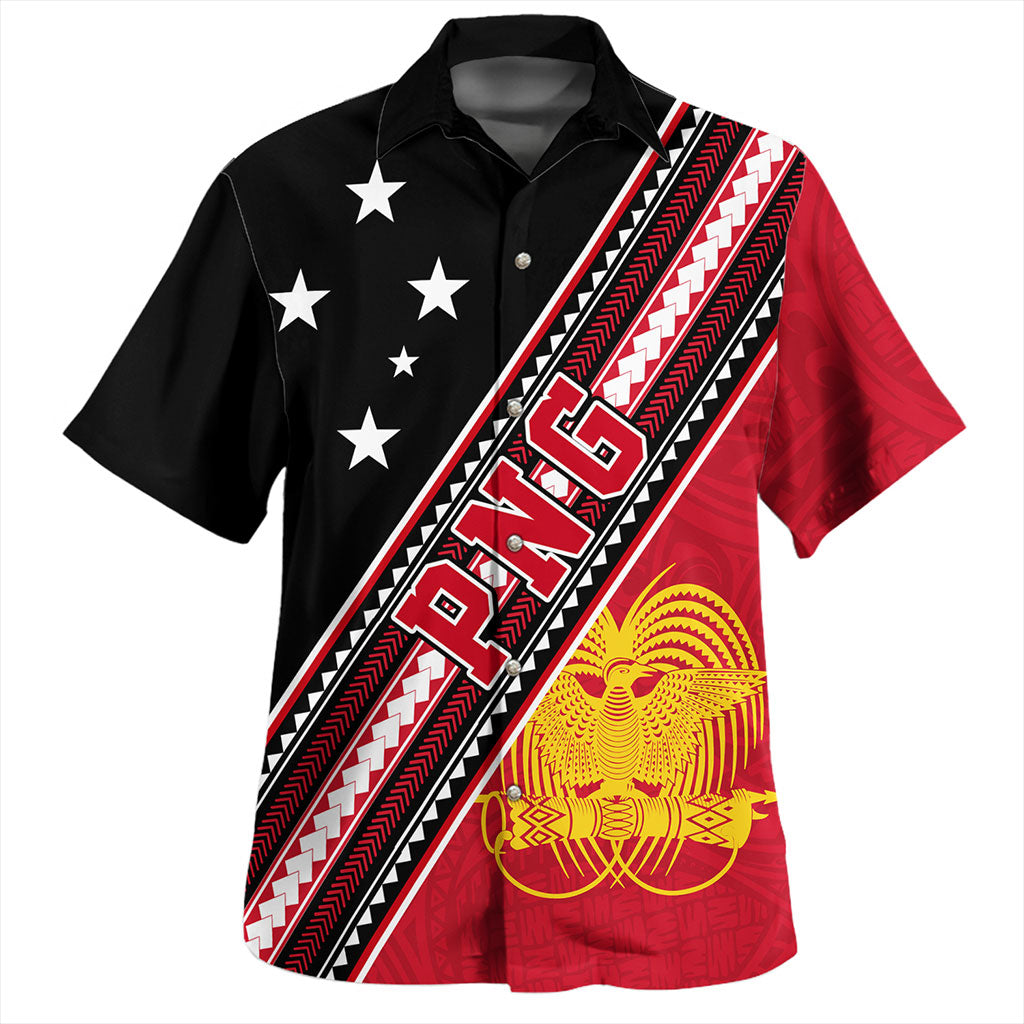 New Caledonia Hawaiian Shirt Flag And Coat Of Arms