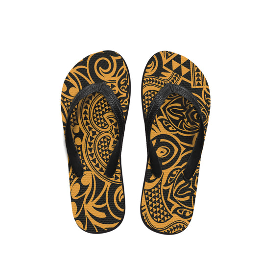 Polynesian Tribal Patterns Flip Flop 22