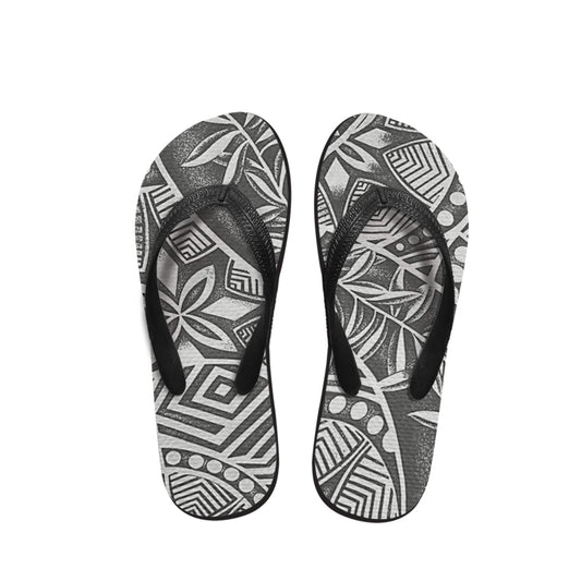 Polynesian Tribal Patterns Flip Flop 24