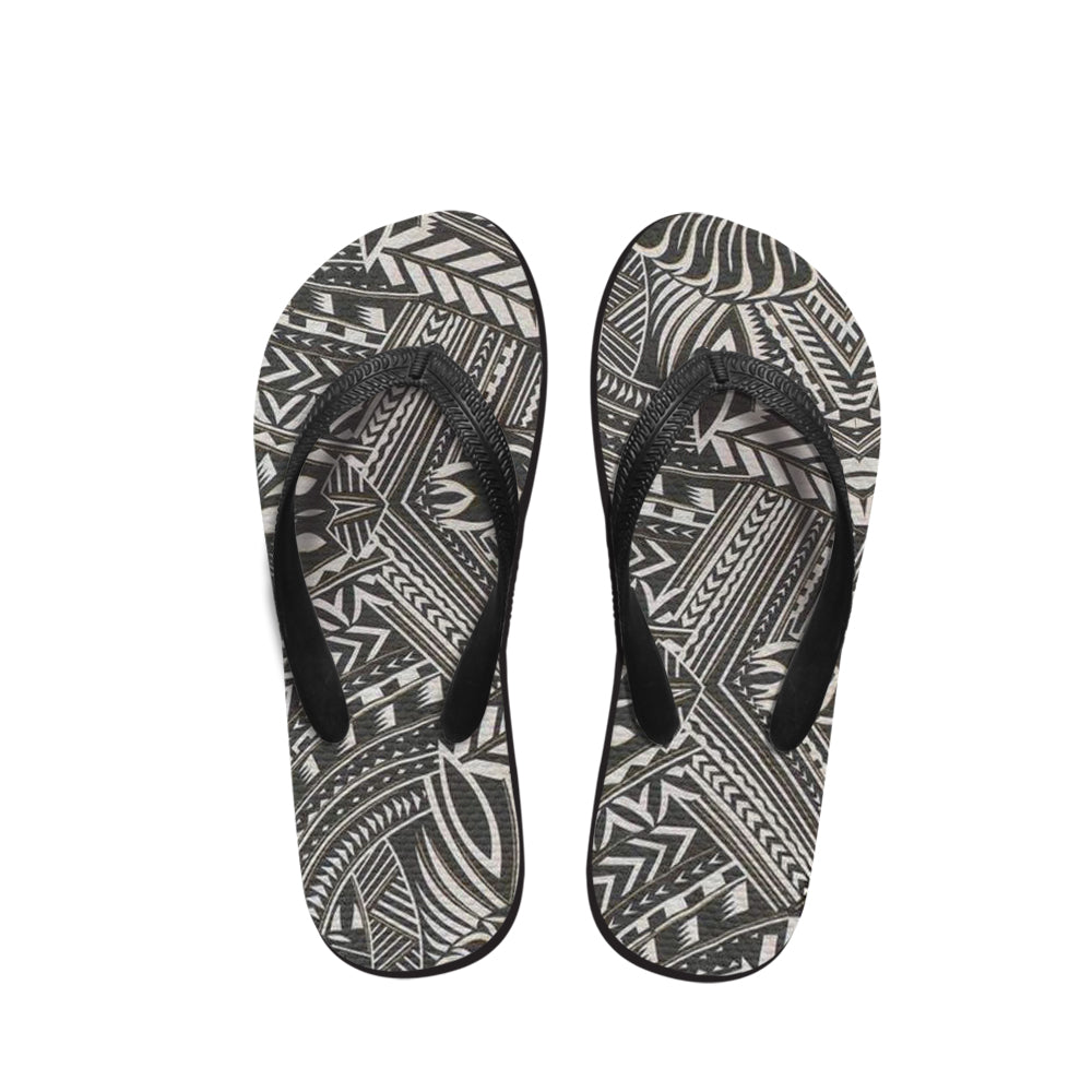 Polynesian Tribal Patterns Flip Flop 30
