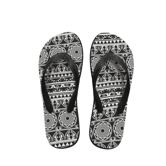 Polynesian Tribal Patterns Flip Flop 35