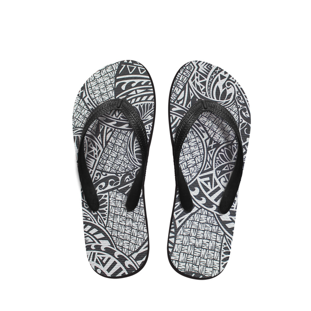 Polynesian Tribal Patterns Flip Flop 41