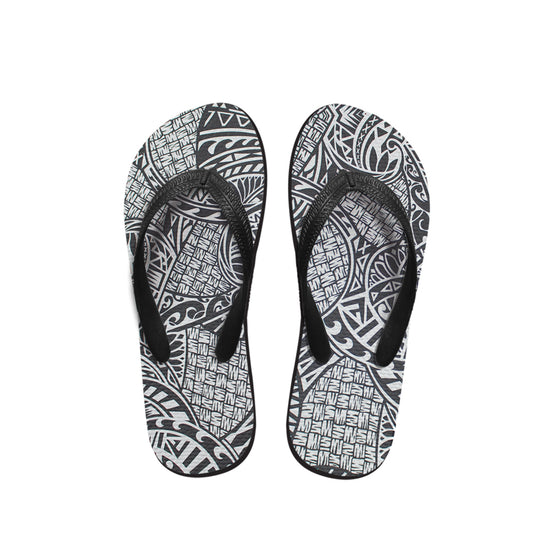 Polynesian Tribal Patterns Flip Flop 41
