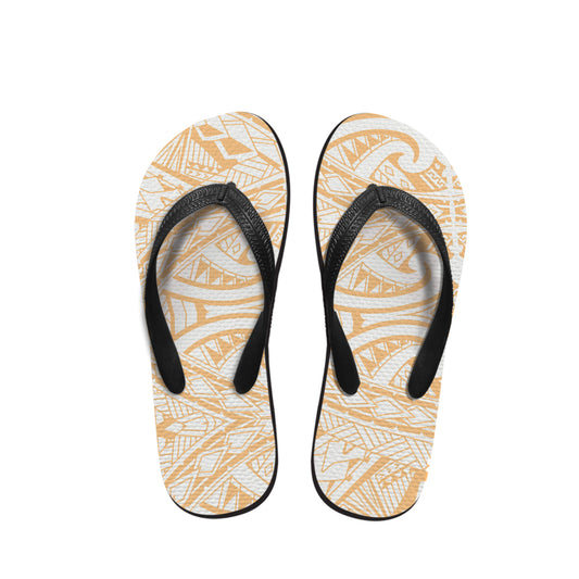 Polynesian Tribal Patterns Flip Flop 44