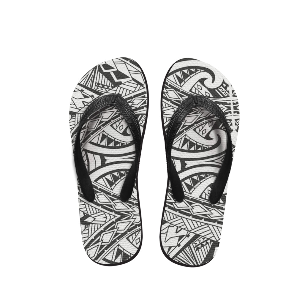 Polynesian Tribal Patterns Flip Flop 47