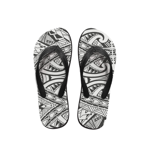 Polynesian Tribal Patterns Flip Flop 47