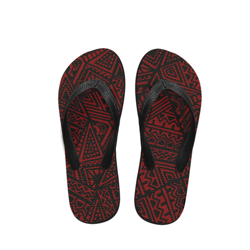 Polynesian Tribal Patterns Flip Flop 48