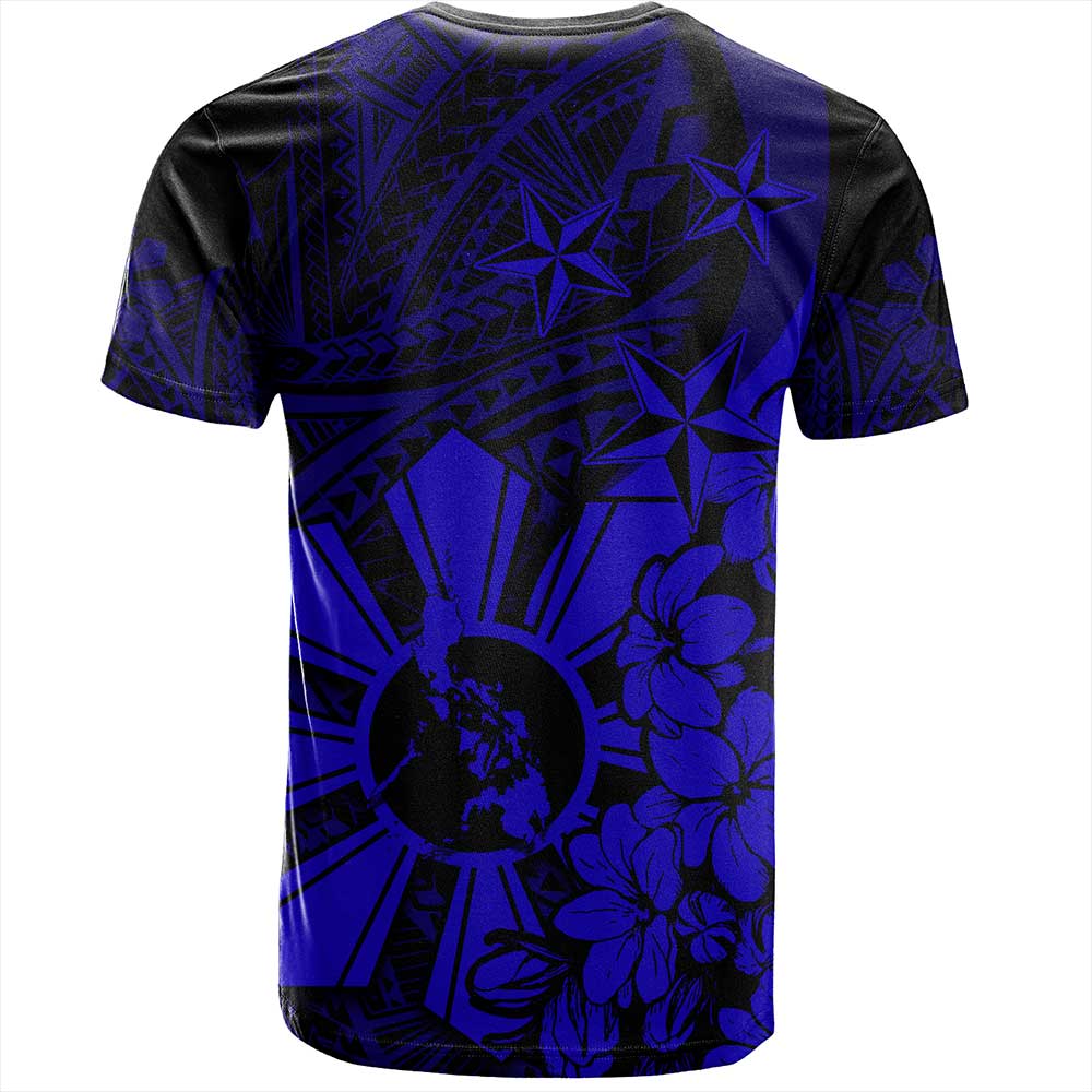 Philippines T-Shirt Polynesian Pattern Filipino Sampaguita