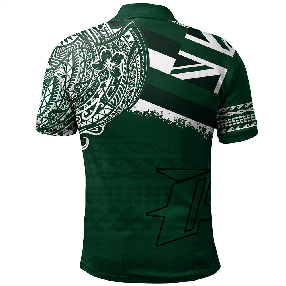 Hawaii Polo Shirt Pahoa High and Intermediate School With Crest Style