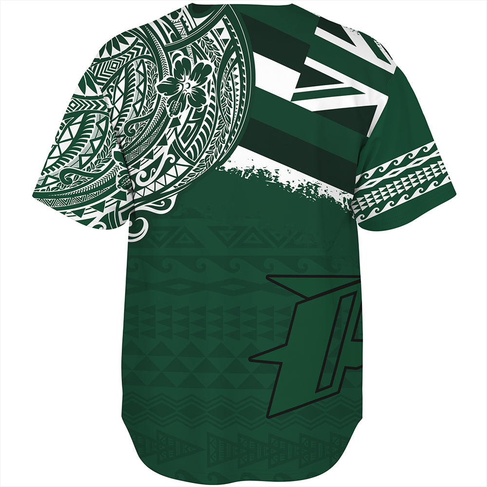 Hawaii Baseball Shirt Pahoa High and Intermediate School With Crest Style