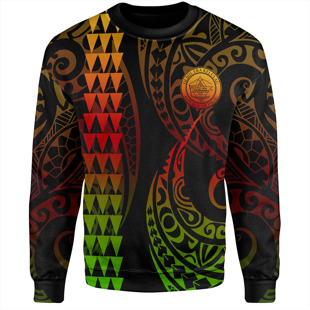 Palau Sweatshirt Kakau Style
