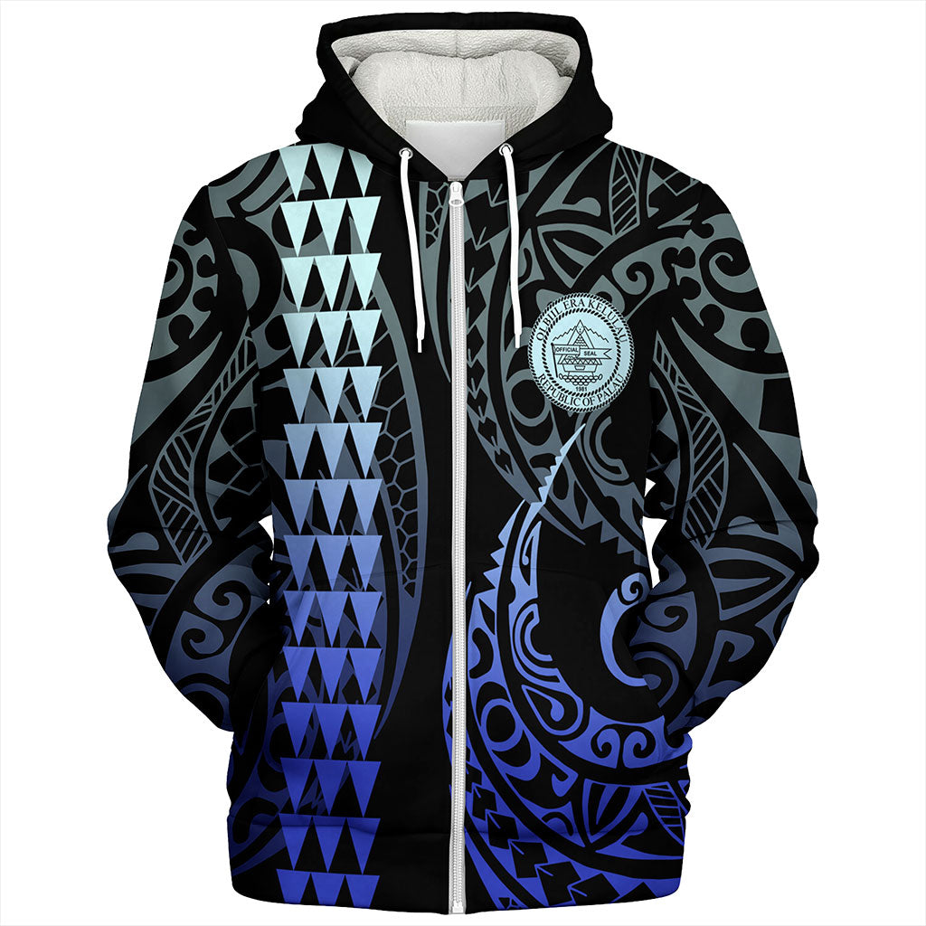 Palau Sherpa Hoodie Kakau Style