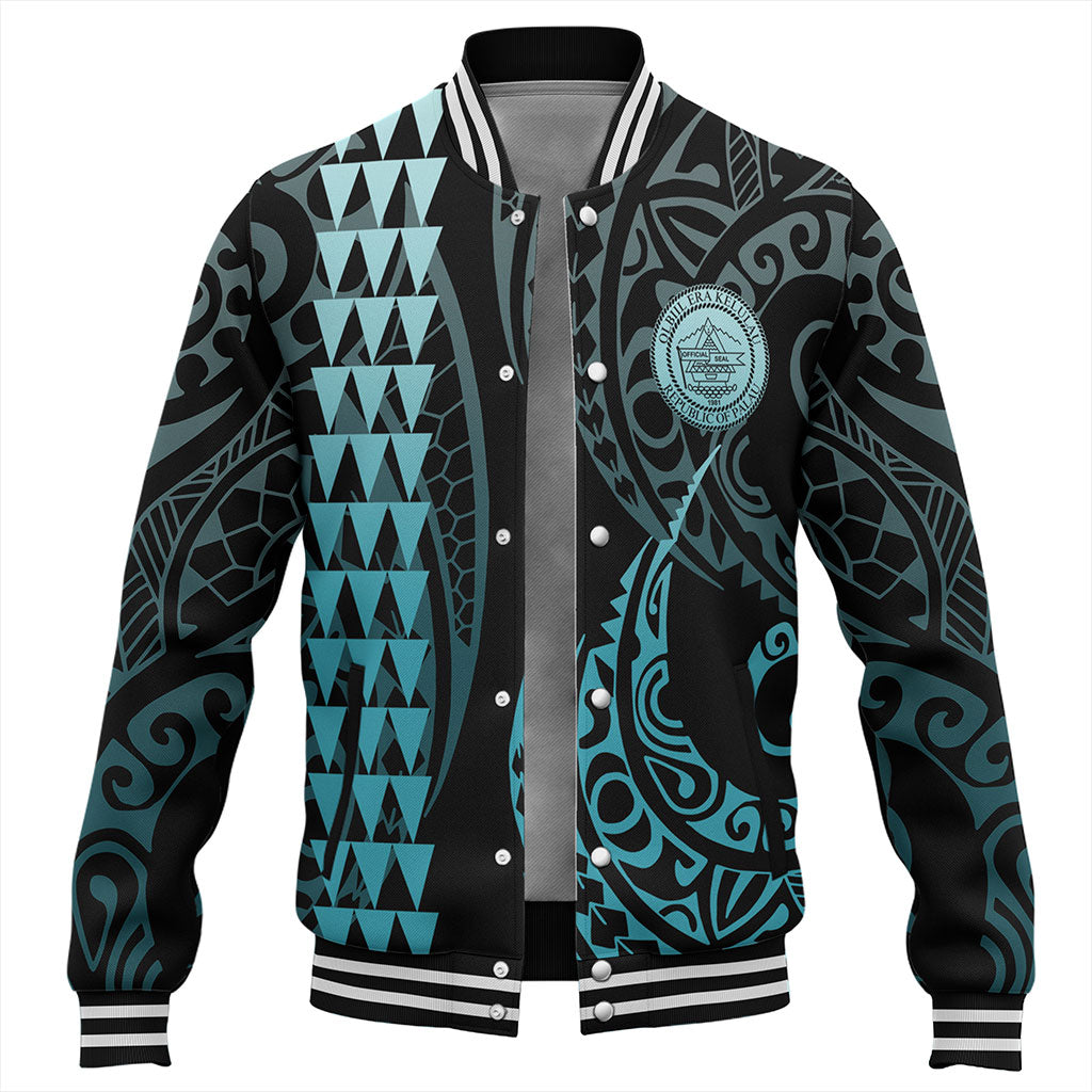 Palau Baseball Jacket Kakau Style Ver.1