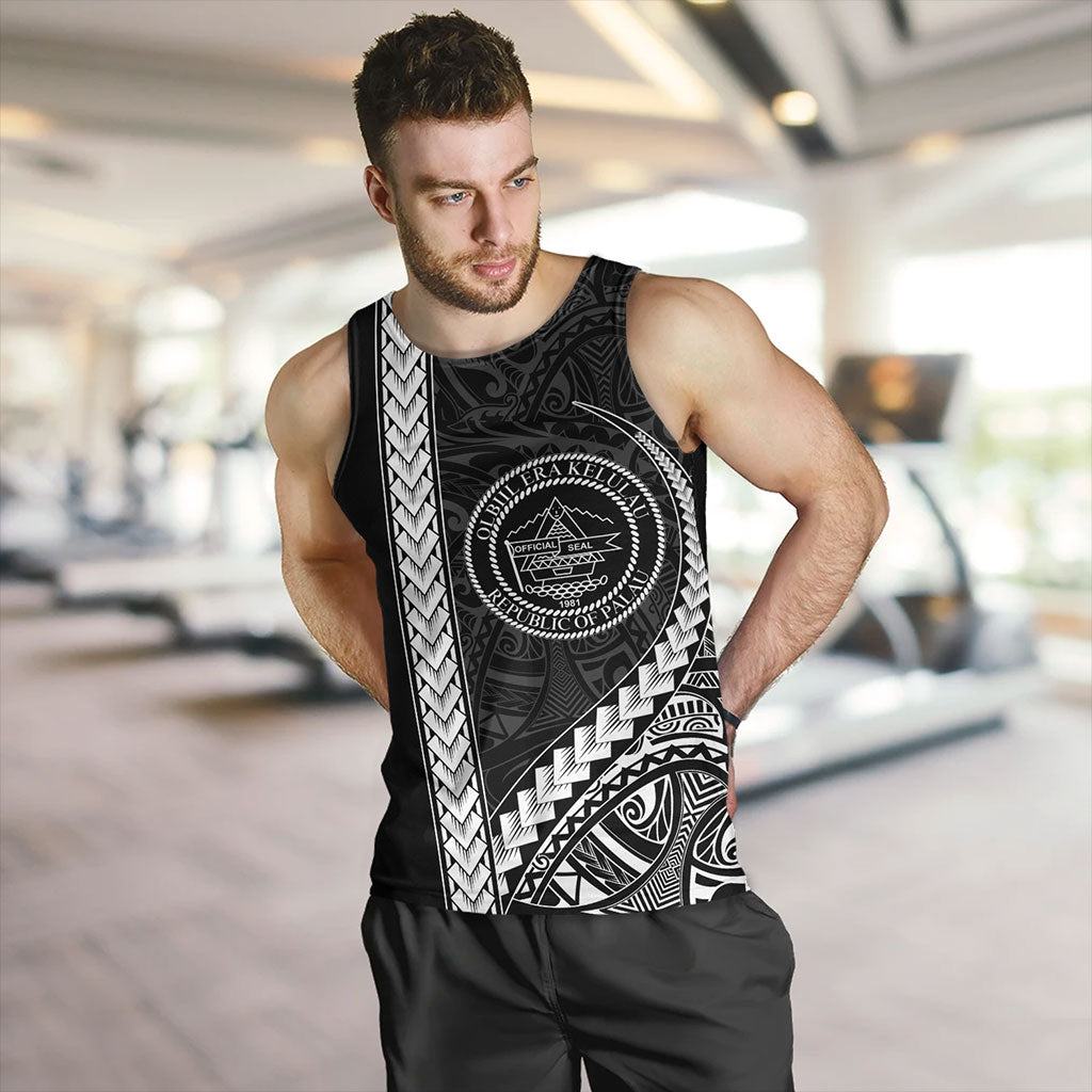 Palau Tank Top Tribal Micronesian Coat Of Arms