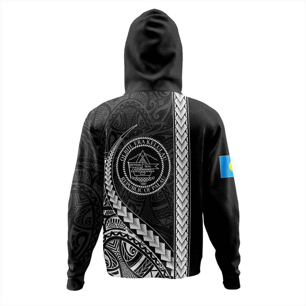 Palau Hoodie Tribal Micronesian Coat Of Arms