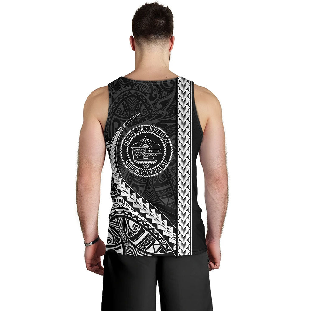 Palau Tank Top Tribal Micronesian Coat Of Arms