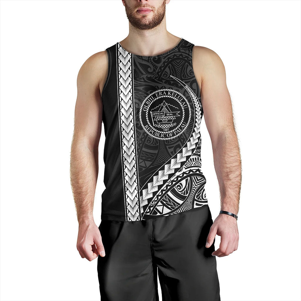 Palau Tank Top Tribal Micronesian Coat Of Arms